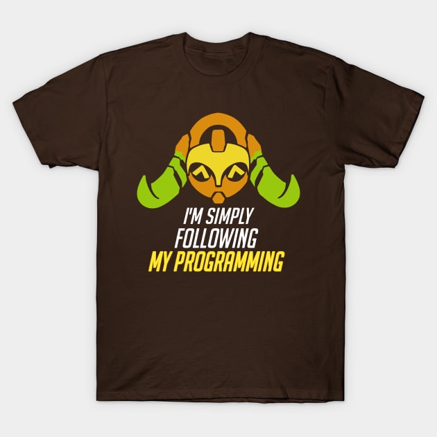 FOLLOWING MY PROGRAMMING T-Shirt by Amacha